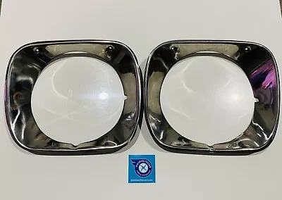 Holden Hq Gts Monaro Headlight Surround Chrome Pair Coupe 308 Made Of Stainless  • $196
