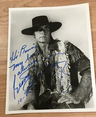 Vintage George Montgomery Signed 8x10 Black/White Photo/Free SH! • $29.95