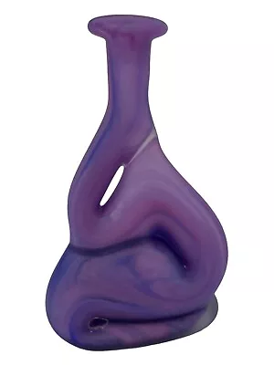 Mtarfa Valletta Malta Art Blown Glass Vase • $24.95