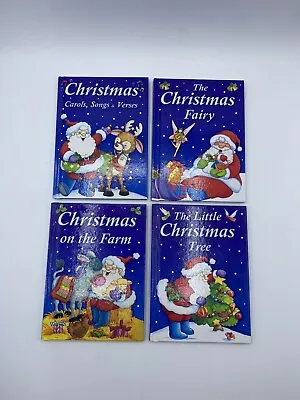 £7.95 • Buy Brown Watson Childrens Christmas Books-Hardback-4 Books-See Description Re Title