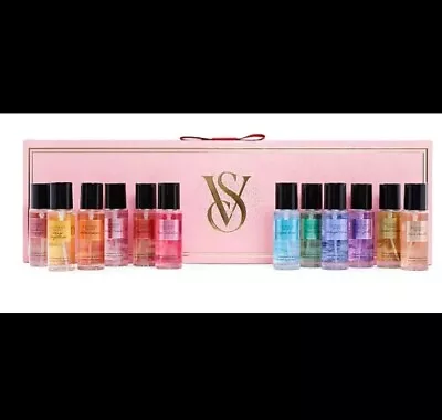 Victoria's Secret Ultimate Mist Discovery Set 12 Pcs Mini Fragrance Mist Various • $119.75