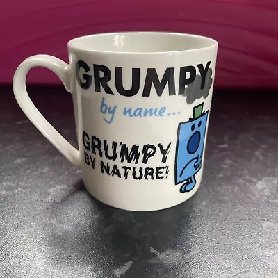 MR GRUMPY Coffee Mug Mr Men Little Miss Roger Hargreaves 2014 By Thoip VGC • £7.99