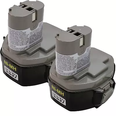 2pack 14.4Volt Battery For Makita 14.4V PA14 NiMH 1420 1422 1433 1434 1435F 6280 • £25.49