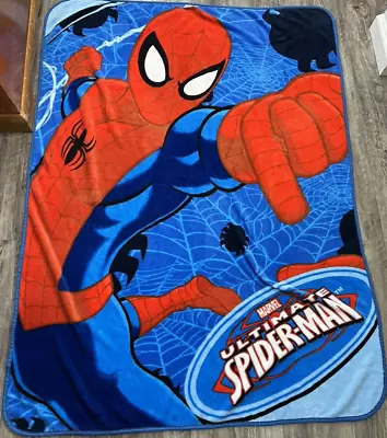 Amazing Spiderman Throw Blanket Marvel Comics Superhero Rectangle • $10