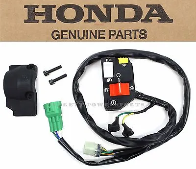 Left Switch Assembly Lighting & Starter TRX400EX EX 99-04 Genuine Honda #X61 • $87.95