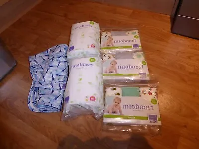 £40 • Buy Bambino MIO Baby Portable Changing Mat, 9 X NAPPY BOOSTERS, 500 NAPPY LINERS NEW