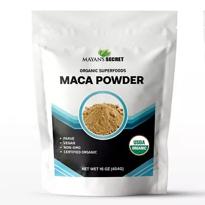 MACA ROOT POWDER - USDA ORGANIC - 1 LB - Free Shipping - Non-GMO - PERUVIAN • $14.99