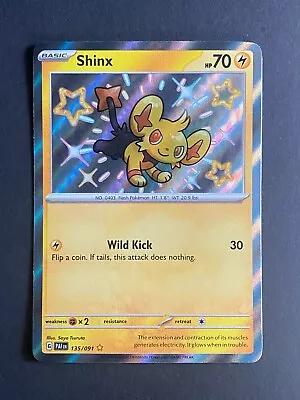 Pokémon Paldean Fates Shinx 135/091 - Shiny Rare • $0.99