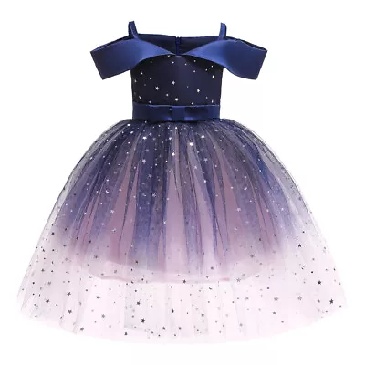 Flower Girls Princess Tutu Dress Formal Bridesmaid Wedding Pageant Party Gown • $20.79