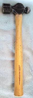 Vintage Vlchek Machinist Ball Peen Hammer 24 Ounces Total Weight 15 Inches Long • $30