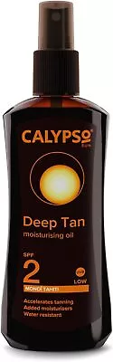 Calypso Deep Tanning Monoi Tahiti Oil Spray SPF2 - 200 Ml • £10.87