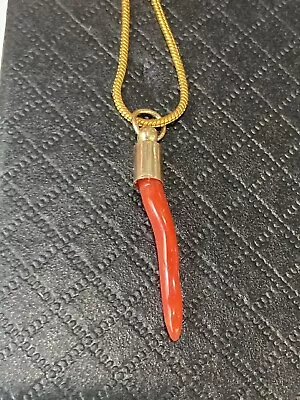 Red Coral(cornicello)Italian Good Luck • $31.50