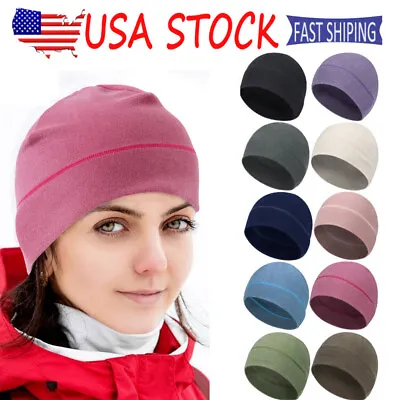 Military Tactical Skull Cap Winter Warm Fleece Hat Windproof Beanie Hats Outdoor • $7.99