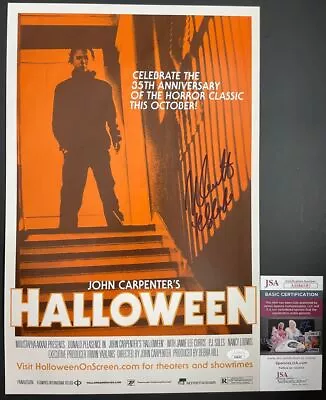 Nick Castle Signed Halloween 11x17 Poster C Autograph Michael Myers JSA COA • $84.95