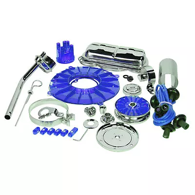 Empi 8654 Blue Deluxe Engine Trim Kit - Volkswagen Bugs Ghia Early Vw Bus • $169.95