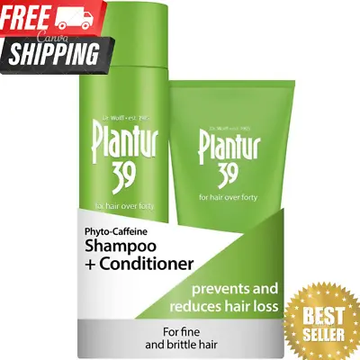 Plantur 39 Caffeine Shampoo And Conditioner Set Prevents And Reduces Hair Loss • £15.80