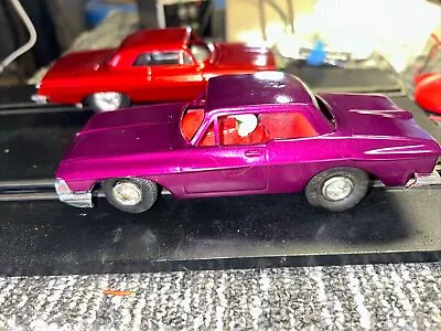 Running Vintage Eldon  Plymouth 1/32 Scale Slot Car • $30