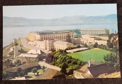 Vintage Unused Overall View Cell Block San Quentin California CA Prison Postcard • $7.99