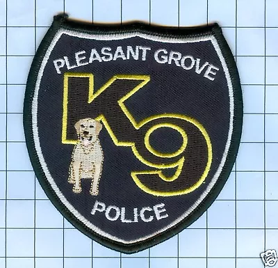 Police Patch  - K9 - PLEASANT GROVE AL • $7.25