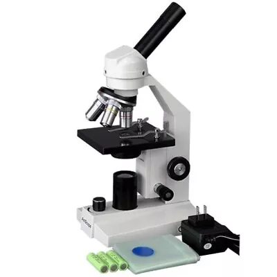 Amscope 40X-800X Monocular LED Student Compound Microscope • $123.99