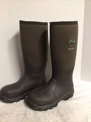 Muck Boots Arctic Pro Extreame Weather High Sz Mens 9 Women’s 10 Brown NEW • $99.95