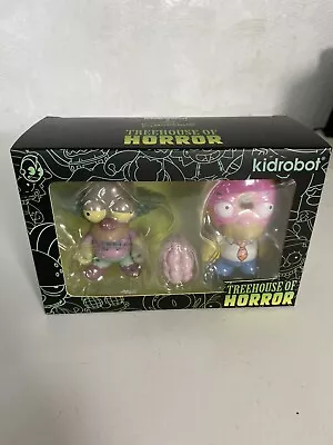  Donut Homer & Krusty The Clown Zombie 2-Pack Treehouse Of Horror Simpsons • £49.99