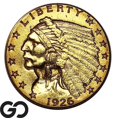 1926 Quarter Eagle $2.5 Gold Indian ** Free Shipping! • $305