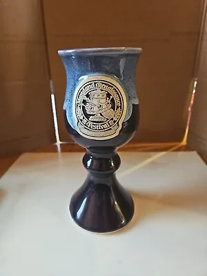 Maryland Renaissance Festival 2010 Goblet Blue Drip On Purple • $12.99