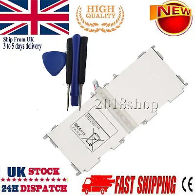 Battery For Samsung Galaxy Tab 4 10.1 T530 T531 T535 P5220 EB-BT530FBU/C 6800mAh • £16.66