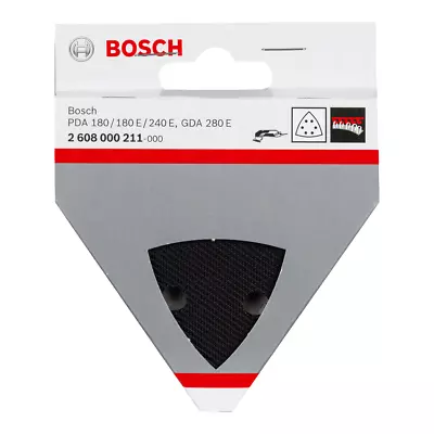 £9.99 • Buy Bosch Delta Sanding Pad Backing Plate For PDA 180 240 E GDA 280 E 2608000211