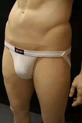 £14.50 • Buy SafeTGard USA 1  Mens Swimmer Jogger Jock Strap In WHITE