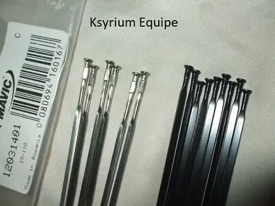 NEW - Mavic Ksyrium-Equipe Spokes /  Bladed Stainless-Steel • $5.49