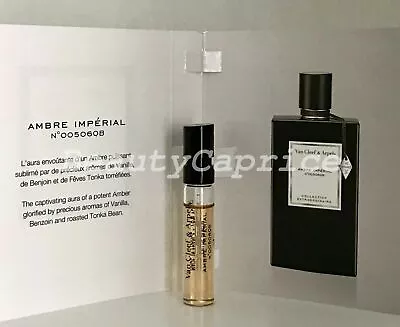 £6.99 • Buy Unisex 1 Sample X2ml Van Cleef & Arpels Ambre Imperial No00506QB EDP Spray 