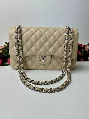 Chanel Jumbo Double Flap Classic Beige • $4400