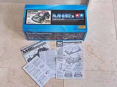 Tamiya Mini Cooper Racing RC 84183 M05 Kit 1/10 Radio Control Ltd Edt - BOX ONLY • £44.99