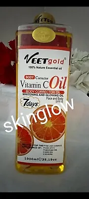 💯  Veet Gold Vitamin C Body Corrector Oil  1000ml SPF15 • $64.99