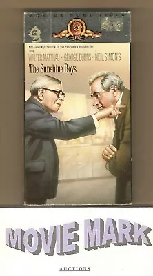 SUNSHINE BOYS 1975 MGM/UA George Burns Walter Matthau Vhs BONUS Grumpier Old Men • $4.92
