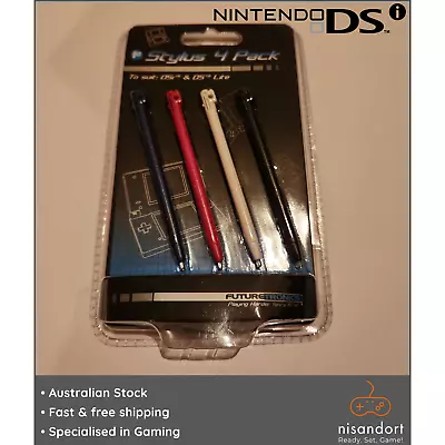 4x Nintendo DSi Stylus Blue/Pink/White/Black 🕹 (TWL-004)  - Brand New & Sealed • $4.95