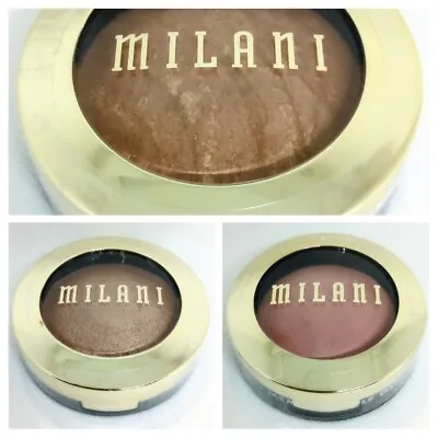 3 Piece Milani Baked Collection Make-Up Highlighter - Bronzer - Blush SEALED NEW • $26