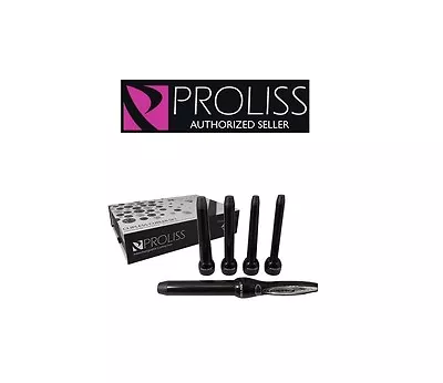 Proliss Authentic NIB 5P Curling Iron Wand Set - DIAMOND COLLECTION • $73.99