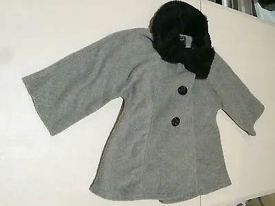 NEW Mack & Co Fleece Jacket Gray SZ 4 Toddler Girls • $11.69