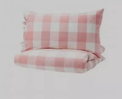 Ikea Emmie Ruta Duvet Cover With Two Pillows For Double Size Quilts • $18.50