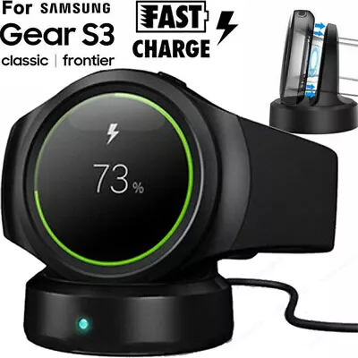 For Samsung Galaxy Watch S2 S3 Smart Watch Wireless Fast Charger Charging Stand • $13.29