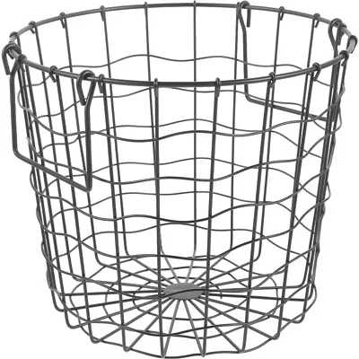 Outdoor Logging Basket Holders Fireplace Metal Firewood Organizer • £20.31