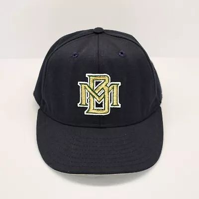 Vintage G-Cap 90s Milwaukee Brewers Logo Snap Back Hat Cap Retro Blue MLB • $27.99