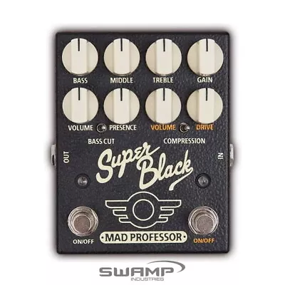 Mad Professor Super Black Vintage Blackface Fender Amp Effects Pedal • $409.99