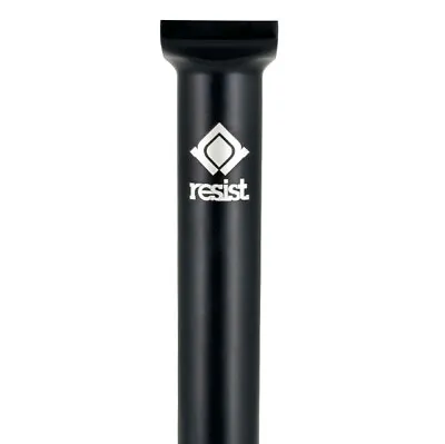 RESIST BMX BIKE ICON 27.2mm PIVOTAL SEAT POST 300mm LONG BLACK • $39.95