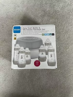 MAM Easy Start Bottle & Microwave Steriliser Set • £59.95