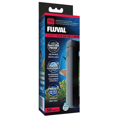 Fluval P50 Submersible Aquarium Fish Tank Heater • $45