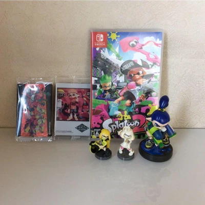 $254.35 • Buy Nintendo Switch Splatoon 2 Amiibo Figure Set